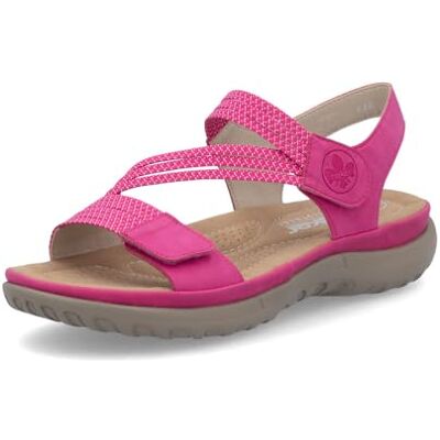 Rieker Damen Klassische Sandalen 64870, Frauen Sandalen,Sommerschuhe,Freizeitschuhe,offene Schuhe,Strandschuhe,Rosa (31),40 EU / 6.5 UK - Publicité Rieker Damen Klassische Sandalen 64870, Frauen Sandalen,Sommerschuhe,Freizeitschuhe,offene Schuhe,Strandschuhe,Rosa (31),40 EU / 6.5 UK - Publicité