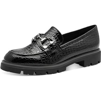 MARCO TOZZI Femme Slipper Mocassin Penny, Black Pat STR, 40 EU - Publicité MARCO TOZZI Femme Slipper Mocassin Penny, Black Pat STR, 40 EU - Publicité