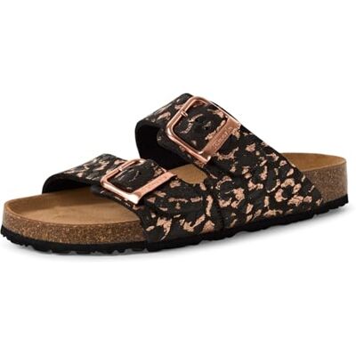 Tamaris Pantoufles pour femme Noir/léopard 36 EU, Noir/léopard, 36 EU - Publicité Tamaris Pantoufles pour femme Noir/léopard 36 EU, Noir/léopard, 36 EU - Publicité