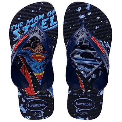 Havaianas Kids Max Herois Garçon FlipFlop Navy Blue/Ruby Red 23 EU - Publicité Havaianas Kids Max Herois Garçon FlipFlop Navy Blue/Ruby Red 23 EU - Publicité
