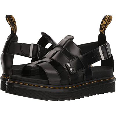 Dr. Martens Sandales Olson pour femme, Noir Brando 001, 47 - Publicité Dr. Martens Sandales Olson pour femme, Noir Brando 001, 47 - Publicité