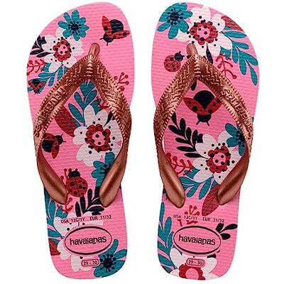 Havaianas Kids Flores Fille FlipFlop Pink Lemonade 29 EU - Publicité Havaianas Kids Flores Fille FlipFlop Pink Lemonade 29 EU - Publicité