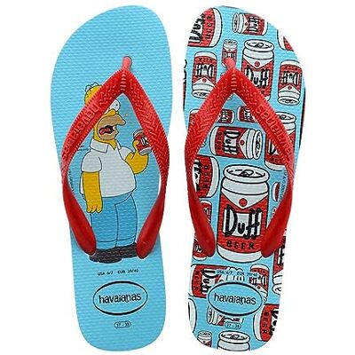 Havaianas Simpsons Mixte FlipFlop Blue Water 35 EU - Publicité Havaianas Simpsons Mixte FlipFlop Blue Water 35 EU - Publicité