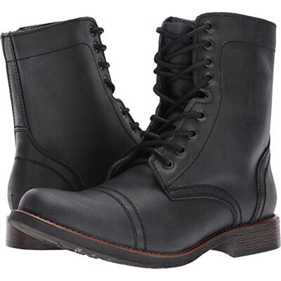 Steve Madden Homme Troopah-c Rangers, Cuir Noir, 46 EU - Publicité Steve Madden Homme Troopah-c Rangers, Cuir Noir, 46 EU - Publicité