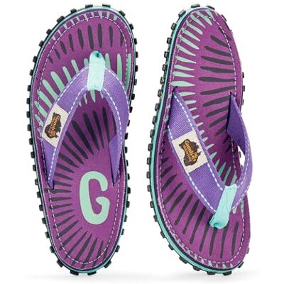 Gumbies Tongs Islander Tongs classiques unisexes en toile avec semelle extérieure en caoutchouc recyclé et semelle intérieure en coton profilées, légères et confortables au quotidien, Blueberry - Publicité Gumbies Tongs Islander Tongs classiques unisexes en toile avec semelle extérieure en caoutchouc recyclé et semelle intérieure en coton profilées, légères et confortables au quotidien, Blueberry - Publicité