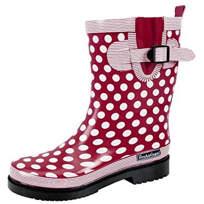 Bockstiegel Bottes en caoutchouc pour femme Avec manchette et semelle intérieure profilée 41 rouge foncé - Publicité Bockstiegel Bottes en caoutchouc pour femme Avec manchette et semelle intérieure profilée 41 rouge foncé - Publicité