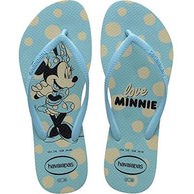Havaianas Slim Disney Femme FlipFlop Blue 33 EU - Publicité Havaianas Slim Disney Femme FlipFlop Blue 33 EU - Publicité