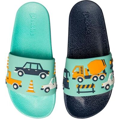 Dedoles Chaussure & Pantoufles Homme Femme & Enfants Sandales Antidérapant designs amusants Livre Pizza Café Renard Lama Cadeau, Couleur: Circulation routière, Taille: 31 EU - Publicité Dedoles Chaussure & Pantoufles Homme Femme & Enfants Sandales Antidérapant designs amusants Livre Pizza Café Renard Lama Cadeau, Couleur: Circulation routière, Taille: 31 EU - Publicité