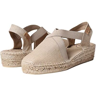 TONI PONS, Verona, Femme Espadrille Beige 40 EU - Publicité TONI PONS, Verona, Femme Espadrille Beige 40 EU - Publicité