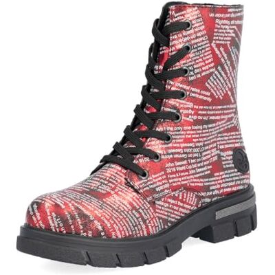 Rieker bottes & bottines femme Z9120, Pointure:39 EU, La couleur:rouge - Publicité Rieker bottes & bottines femme Z9120, Pointure:39 EU, La couleur:rouge - Publicité