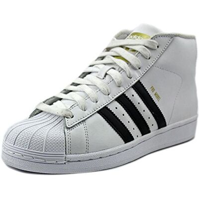 Adidas Originals Pro Model J Fashion Sneaker (Little Kid/Big Kid), White/Black/White, 5.5 M US Big Kid - Publicité Adidas Originals Pro Model J Fashion Sneaker (Little Kid/Big Kid), White/Black/White, 5.5 M US Big Kid - Publicité