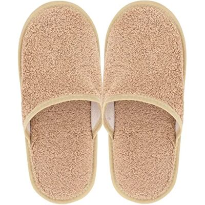 Linnea Chaussons de Bain Pure Marron Beige Taille Extra Large XL du 44 au 45 - Publicité Linnea Chaussons de Bain Pure Marron Beige Taille Extra Large XL du 44 au 45 - Publicité