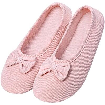 iNszkoos Ballerines Femme Chaussons en Coton pour Femme Fermées Semelle Rigide Femme Pantoufle Confortable Chausson été Hiver Pantoufles Fermées Doux Intérieur Extérieur Chaussons Hiver pour Fille Femme - Publicité iNszkoos Ballerines Femme Chaussons en Coton pour Femme Fermées Semelle Rigide Femme Pantoufle Confortable Chausson été Hiver Pantoufles Fermées Doux Intérieur Extérieur Chaussons Hiver pour Fille Femme - Publicité