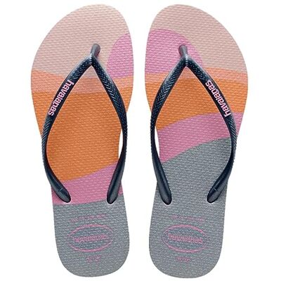 Havaianas Slim Palette Glow Femme FlipFlop Peony Rose 33 EU - Publicité Havaianas Slim Palette Glow Femme FlipFlop Peony Rose 33 EU - Publicité