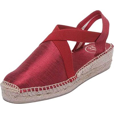 Toni Pons Vic Espardrilles en toile pour femme Rouge Rouge Red, 39 EU - Publicité Toni Pons Vic Espardrilles en toile pour femme Rouge Rouge Red, 39 EU - Publicité