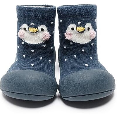 Attipas Chaussures pour premiers pas, modèle Zootopia Deer, marron, Bleu marine, 6.5 US Toddler - Publicité Attipas Chaussures pour premiers pas, modèle Zootopia Deer, marron, Bleu marine, 6.5 US Toddler - Publicité
