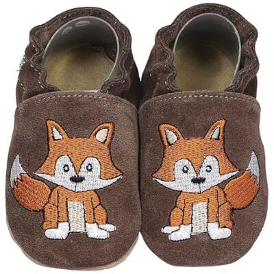 HOBEA-Germany Chaussures rampantes pour garçons et Filles dans différents modèles:18/19 (6-12 Mois) Renard Brun foncé - Publicité HOBEA-Germany Chaussures rampantes pour garçons et Filles dans différents modèles:18/19 (6-12 Mois) Renard Brun foncé - Publicité