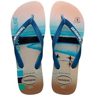 Havaianas Hype SandBlue Comfy, Tongues, SAND/BLUE COMFY, 41/42 EU - Publicité Havaianas Hype SandBlue Comfy, Tongues, SAND/BLUE COMFY, 41/42 EU - Publicité