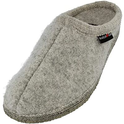 Haflinger Walktoffel Alaska, Chaussons Mules Mixte Adulte, Gris (Steingraumeliert 84), 37 EU - Publicité Haflinger Walktoffel Alaska, Chaussons Mules Mixte Adulte, Gris (Steingraumeliert 84), 37 EU - Publicité