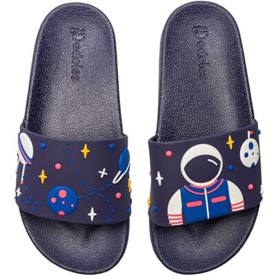 Dedoles Chaussure & Pantoufles Homme Femme & Enfants Sandales Antidérapant designs amusants Livre Pizza Café Renard Lama Cadeau, Couleur: Astronaute, Taille: 32 EU - Publicité Dedoles Chaussure & Pantoufles Homme Femme & Enfants Sandales Antidérapant designs amusants Livre Pizza Café Renard Lama Cadeau, Couleur: Astronaute, Taille: 32 EU - Publicité