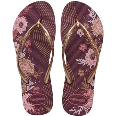 Havaianas Slim Organic, Tongs Élégantes, Durables et Polyvalentes, avec Semelle Antidérapante, Femme - Publicité Havaianas Slim Organic, Tongs Élégantes, Durables et Polyvalentes, avec Semelle Antidérapante, Femme - Publicité