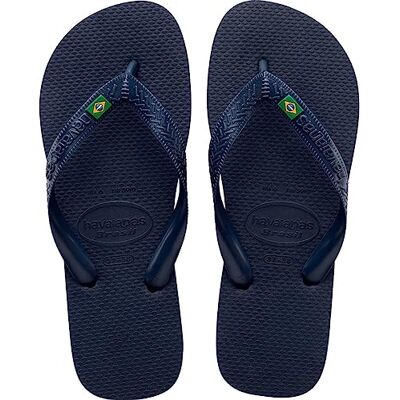 Havaianas Brasil Mixte FlipFlop Navy Blue 43 EU - Publicité Havaianas Brasil Mixte FlipFlop Navy Blue 43 EU - Publicité
