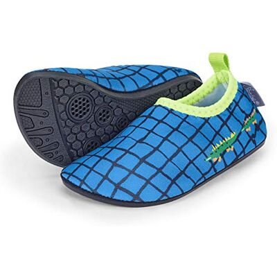 Sterntaler Chaussures Aquatiques Crocodiles pour bébé garçon, Bleu, 20 EU - Publicité Sterntaler Chaussures Aquatiques Crocodiles pour bébé garçon, Bleu, 20 EU - Publicité