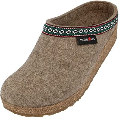 HAFLINGER Chaussons Mixte Adulte Grizzly Franzl 711001, Pointure:45 EU, La Couleur:Marron - Publicité HAFLINGER Chaussons Mixte Adulte Grizzly Franzl 711001, Pointure:45 EU, La Couleur:Marron - Publicité