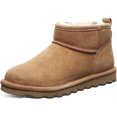 BEARPAW Shorty Iced Coffee pour femme Bottines pour femme Bottes à enfiler pour femme Bottes d'hiver confortables, Iced Coffee, 40 EU - Publicité BEARPAW Shorty Iced Coffee pour femme Bottines pour femme Bottes à enfiler pour femme Bottes d'hiver confortables, Iced Coffee, 40 EU - Publicité