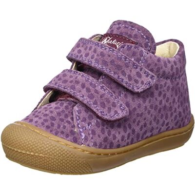 NATURINO Bébé Fille Cocoon VL Chaussures Premiers Pas, Prugna, 18 EU - Publicité NATURINO Bébé Fille Cocoon VL Chaussures Premiers Pas, Prugna, 18 EU - Publicité