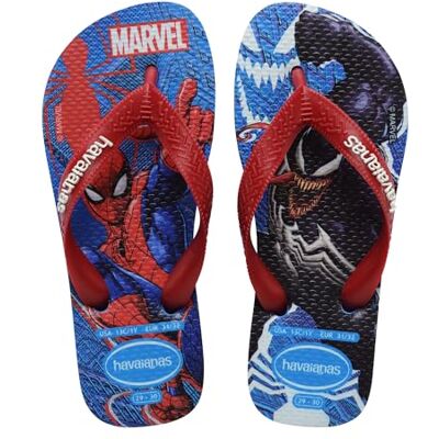Havaianas Kids Top Marvel II Garçon FlipFlop Brilliant Blue 23 EU - Publicité Havaianas Kids Top Marvel II Garçon FlipFlop Brilliant Blue 23 EU - Publicité