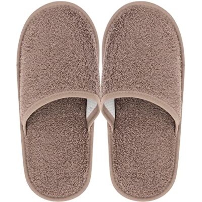 Linnea Chaussons de Bain Pure Marron Taupe Taille Small S du 36 au 38 - Publicité Linnea Chaussons de Bain Pure Marron Taupe Taille Small S du 36 au 38 - Publicité