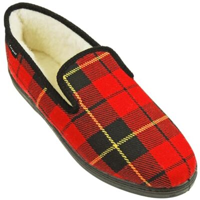 Chausse Mouton Chaussons GARDEN rouge pour hommes. Semelles de gommee t intérieur pure laine de mouton. (rouge, Système Taille Chaussures EU, Adulte, Homme, Numérique, Large, 45) - Publicité Chausse Mouton Chaussons GARDEN rouge pour hommes. Semelles de gommee t intérieur pure laine de mouton. (rouge, Système Taille Chaussures EU, Adulte, Homme, Numérique, Large, 45) - Publicité