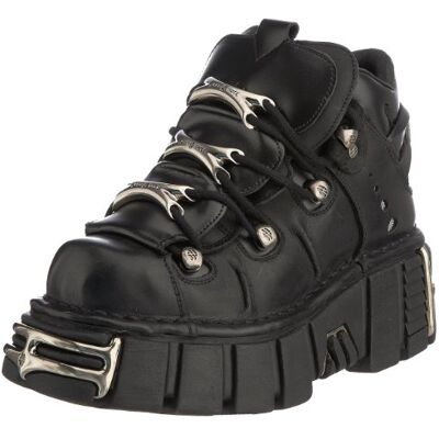 New Rock M.106-s1, Brogues Mixte Adulte, Noir (Negro 001), 36 EU - Publicité New Rock M.106-s1, Brogues Mixte Adulte, Noir (Negro 001), 36 EU - Publicité