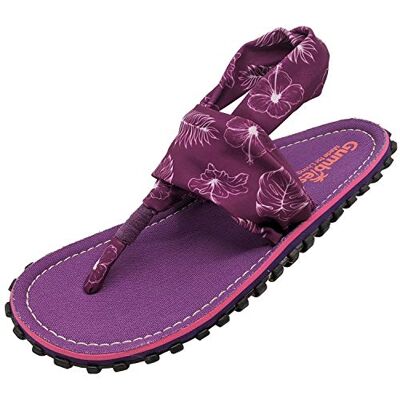 Gumbies Slingbacks Sandales en matériaux recyclés semelle robuste en pneus de voiture recyclés, semelle intérieure douce en coton canvas, lanières en tissu confortables pour un maintien idéal - Publicité Gumbies Slingbacks Sandales en matériaux recyclés semelle robuste en pneus de voiture recyclés, semelle intérieure douce en coton canvas, lanières en tissu confortables pour un maintien idéal - Publicité