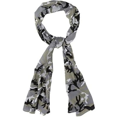 City Guard Chèche Camouflage Urbain Gris CityGuard - Publicité City Guard Chèche Camouflage Urbain Gris CityGuard - Publicité