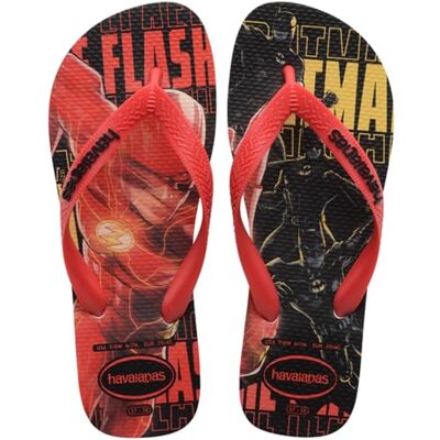 Havaianas Top Herois Dc Mixte FlipFlop White/Red Chinese/Black 45 EU - Publicité Havaianas Top Herois Dc Mixte FlipFlop White/Red Chinese/Black 45 EU - Publicité