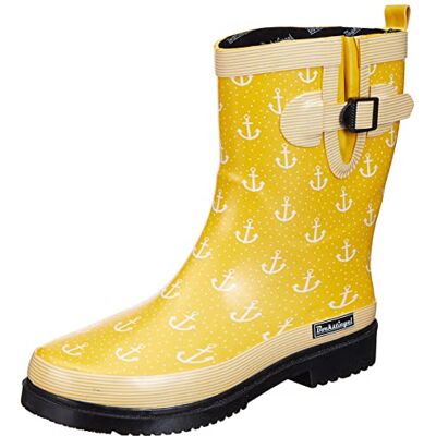 Bockstiegel Marleen Bottes en caoutchouc pour femme pour les loisirs et le jardin, jaune, 39 EU - Publicité Bockstiegel Marleen Bottes en caoutchouc pour femme pour les loisirs et le jardin, jaune, 39 EU - Publicité