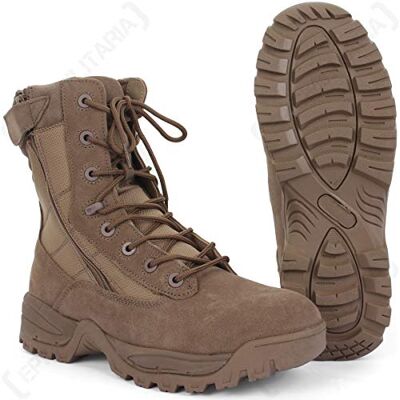 Mil-Tec Bottes de randonnée tactiques unisexes, Coyote, 39 EU, Coyote, 39 EU - Publicité Mil-Tec Bottes de randonnée tactiques unisexes, Coyote, 39 EU, Coyote, 39 EU - Publicité