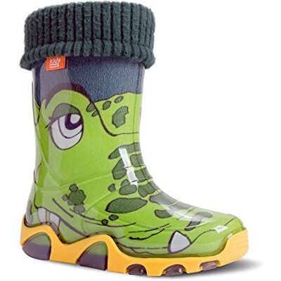 DEMAR Bottes En Caoutchouc Enfant doublées STORMER LUX Crocodile 26/27 EU - Publicité DEMAR Bottes En Caoutchouc Enfant doublées STORMER LUX Crocodile 26/27 EU - Publicité