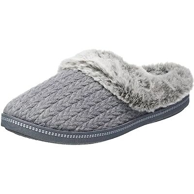 Skechers Cozy Campfire Home Essentials Pantoufles pour femme, gris, 40 EU - Publicité Skechers Cozy Campfire Home Essentials Pantoufles pour femme, gris, 40 EU - Publicité