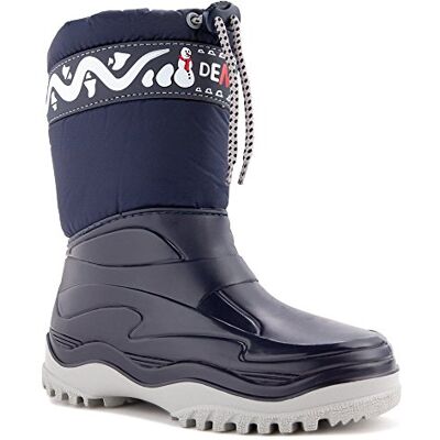 demar. Bottes d'hiver doublées pour enfant Bleu Pointure 32/33 - Publicité demar. Bottes d'hiver doublées pour enfant Bleu Pointure 32/33 - Publicité