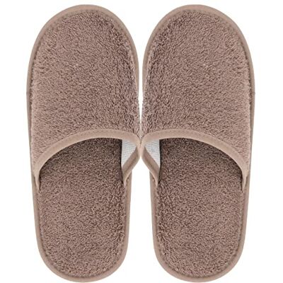 Linnea Chaussons de Bain Pure Marron Taupe Taille Large L du 41 au 43 - Publicité Linnea Chaussons de Bain Pure Marron Taupe Taille Large L du 41 au 43 - Publicité