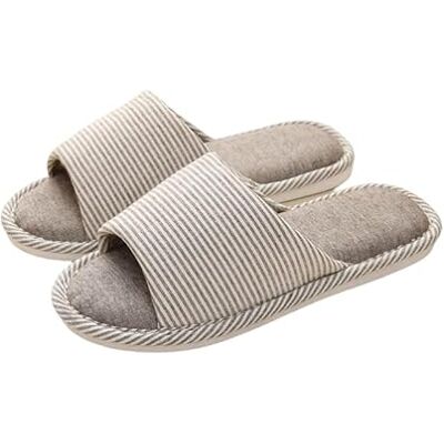 AioTio Pantoufle Confortable antidérapante en Lin et Coton décontracté pour Femmes et Hommes (café, Adult, Men, Numeric_43, Numeric_Range, EU_Footwear_Size_System, Numeric_44, Medium) - Publicité AioTio Pantoufle Confortable antidérapante en Lin et Coton décontracté pour Femmes et Hommes (café, Adult, Men, Numeric_43, Numeric_Range, EU_Footwear_Size_System, Numeric_44, Medium) - Publicité