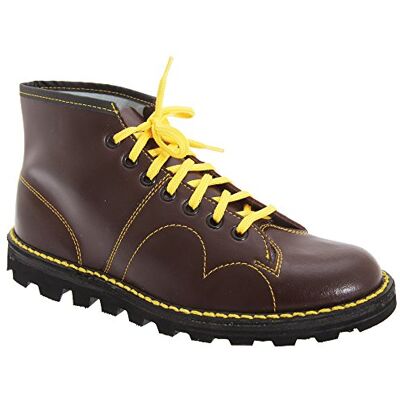 Grafters Bottines en Cuir Garçons (39) (Bordeaux) - Publicité Grafters Bottines en Cuir Garçons (39) (Bordeaux) - Publicité