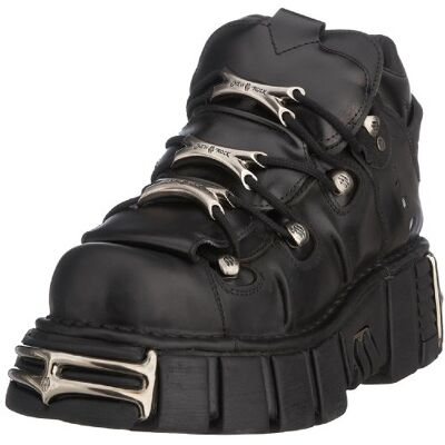 New Rock M.106-s1, Brogues Mixte Adulte, Noir (Negro 001), 42 EU - Publicité New Rock M.106-s1, Brogues Mixte Adulte, Noir (Negro 001), 42 EU - Publicité
