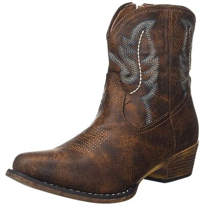 ROPER Bottes ShayWestern pour femme, Similicuir Cognac, 39.5 EU - Publicité ROPER Bottes ShayWestern pour femme, Similicuir Cognac, 39.5 EU - Publicité