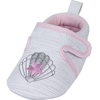 Sterntaler bébé Fille Mocassin, Weiß, 15 EU - Publicité Sterntaler bébé Fille Mocassin, Weiß, 15 EU - Publicité