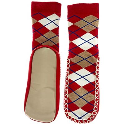 Playshoes Chaussettes Pantoufle à Carreaux, Chausson Mixte Enfant, Rouge (Rot 8), 23/26 EU - Publicité Playshoes Chaussettes Pantoufle à Carreaux, Chausson Mixte Enfant, Rouge (Rot 8), 23/26 EU - Publicité