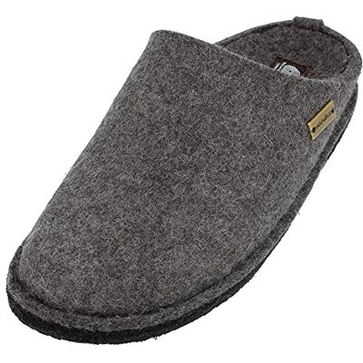 HAFLINGER Chaussons Mixte Adulte Flair Soft , Pointure:36 EU, La Couleur:Gris - Publicité HAFLINGER Chaussons Mixte Adulte Flair Soft , Pointure:36 EU, La Couleur:Gris - Publicité